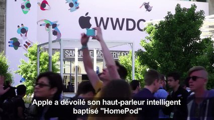 Apple lance le "HomePod", son haut-parleur intelligent