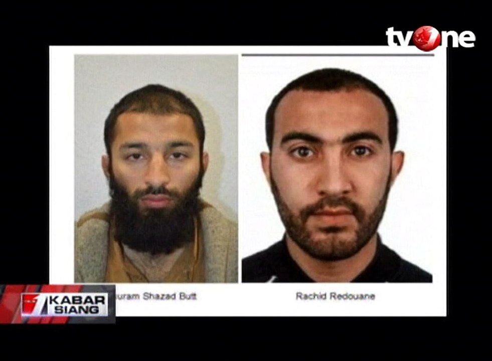 Polisi London Rilis 2 Nama Pelaku Teror