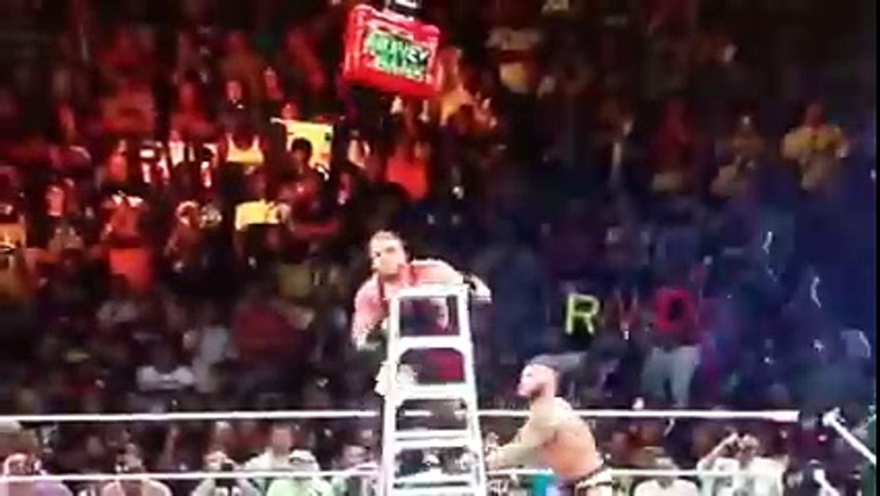 Randy Orton RKO's RVD off ladder & wins Money In The Bank 2013 - YouTube