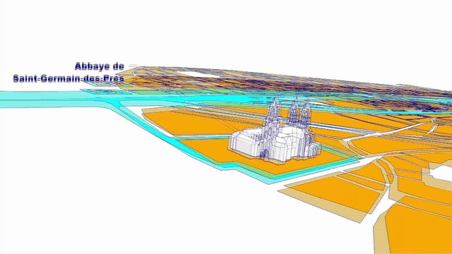 L’abbaye de Saint-Germain-des-Prés ; les caves du 10 rue de l'Abbaye