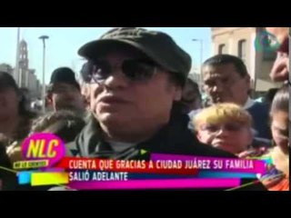 Juan Gabriel sorprendió en  calles de  Ciudad Juárez