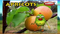 Apricots | 3D animated nursery rhymes for kids with lyrics  | popular Fruits rhyme for kids | apricots song | fruits songs | Funny rhymes for kids  | cartoon | 3D animation | Top rhymes of Fruits for children