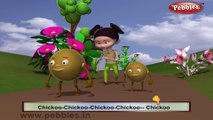 Chickoo | 3D animated nursery rhymes for kids with lyrics  | popular Fruits rhyme for kids | chickoo song | fruits songs | Funny rhymes for kids  | cartoon | 3D animation | Top rhymes of Fruits for children
