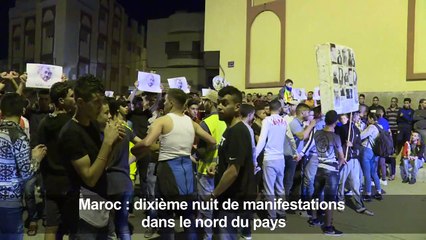 Nouvelle manifestation dans le nord du Maroc