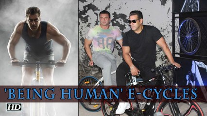 Salman introduces 'Being Human' E-Cycles