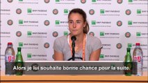 Tennis - Roland Garros (F) : Cornet «La bise la plus froide de ma vie»