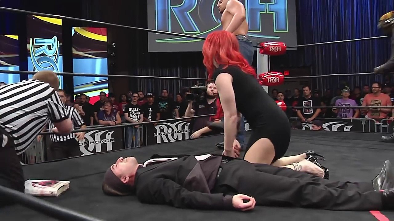 ROH AFTER THE BELL -TRUTH MARTINI gets stretchered out - ROH TV EP #236