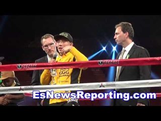 golovkin vs monroe post fight press conference - EsNews boxing