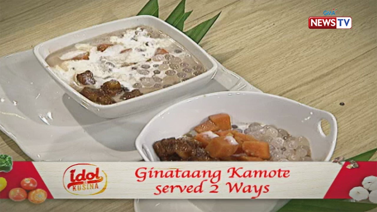 Idol sa Kusina: Ginataang Kamote Served 2 Ways