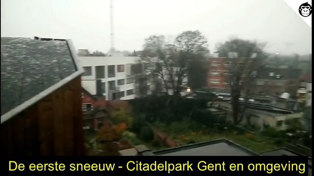 De eerste sneeuw is gevallen en zo mooi was dat
