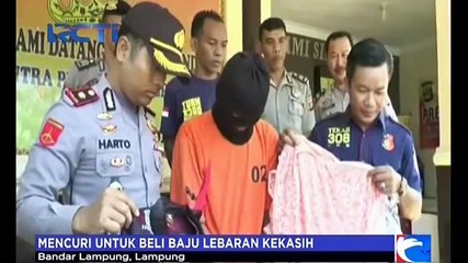 Mencuri untuk Beli Baju Lebaran Kekasih