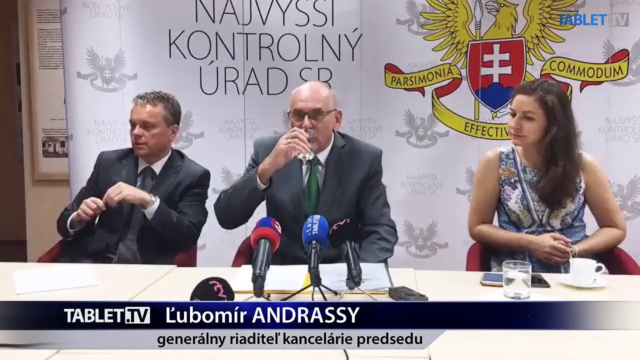 ZÁZNAM: TK predsedu NKÚ K. Mitríka