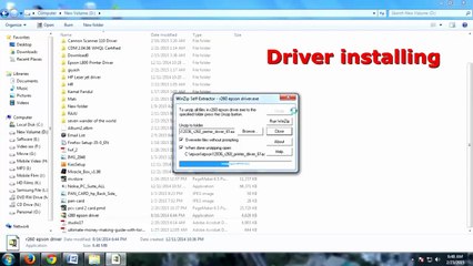 Epson L800, L805, 50 Printer Driver installing for PVC ID CARD Printing