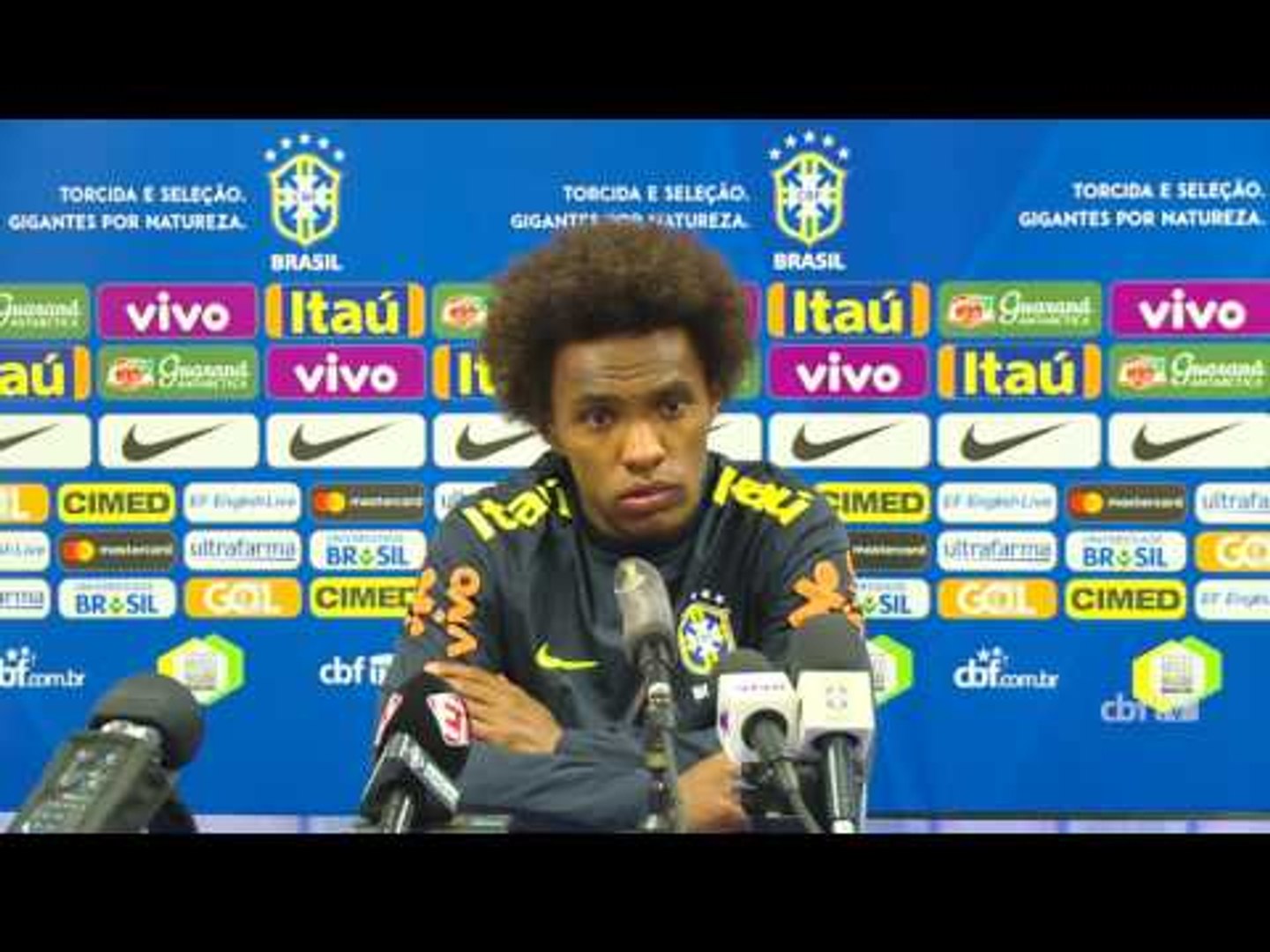 Seleção Brasileira: coletiva com Willian - 06/06/2017