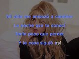 Shakira - Me enamoré KARAOKE / INSTRUMENTAL