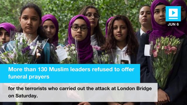 Religious leaders refuse to say funeral prayers for London terrorists