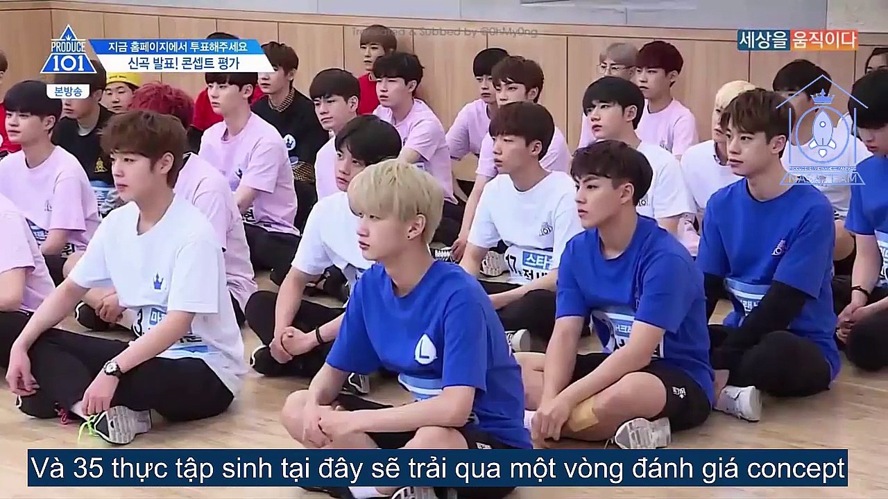 [Nasa Subteam][VIETSUB] Produce 101 Season 2 EP.9 Never cut part 1/9