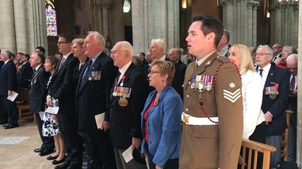 Cérémonie franco-britannique du D-Day à Bayeux