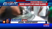 Caught On Camera: Horse Goes Wild In Jaipur, Crashes Into Car