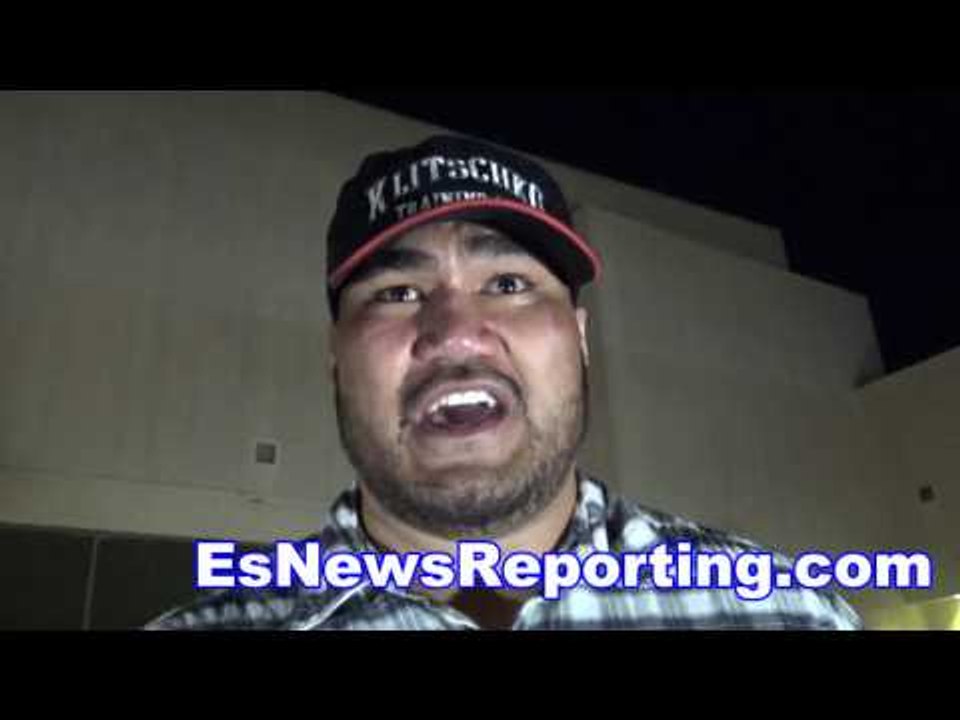 Boxing star Natu Visinia Sick KO Talks Sparring Klitschko Holyfield - EsNews