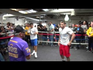 Download Video: boxing star gennady golovkin warm up & stretching - EsNews boxing