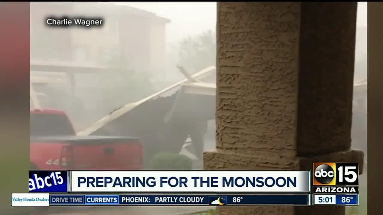 Tempe preparing for monsoon