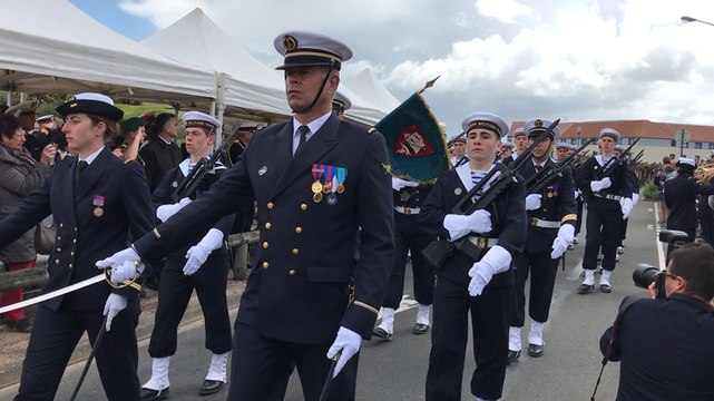 73e D-Day. Cérémonie de l'école des fusiliers marins de Lorient