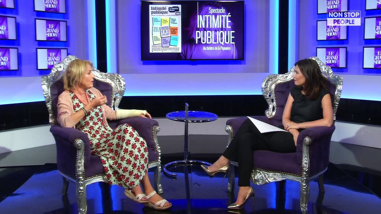 Le Grand Show : Fanny Cottençon et les lectures publiques (exclu vidéo)