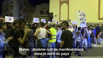 Nouvelle manifestation dans le nord du Maroc