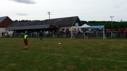 Penalty victorieux de Laureen lors de la finale du tournoi