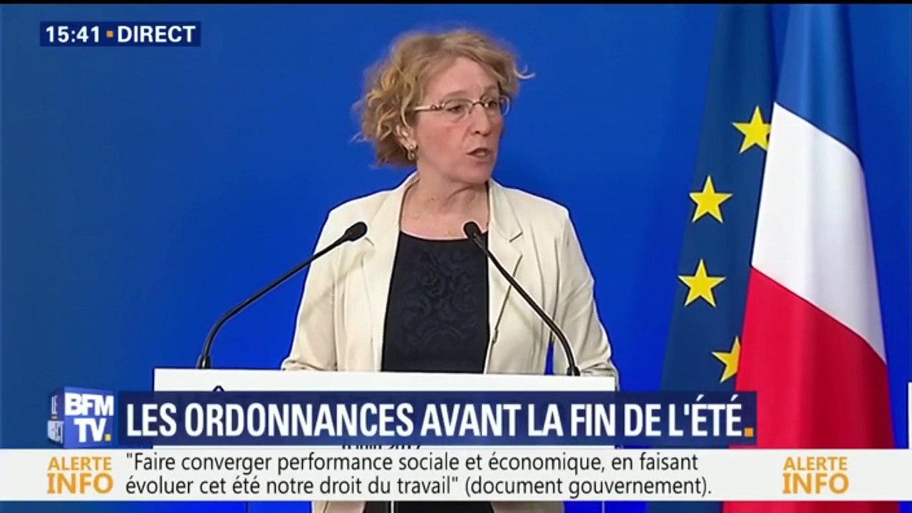 Le projet de loi Travail "es porté par une triple exigence", assure la ministre du Travail