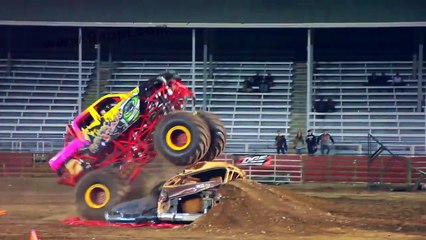 Monster Truck Toys for Kids - learn Shapes of the trucks while jumping and hiking _ Blippi Toys