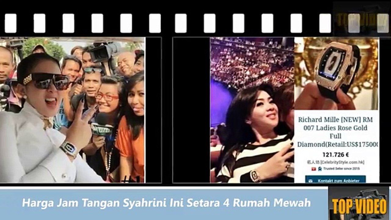 74.Sungguh Cetar! Harga Jam Tangan Syahrini Ini Setara 4 Rumah Mewah