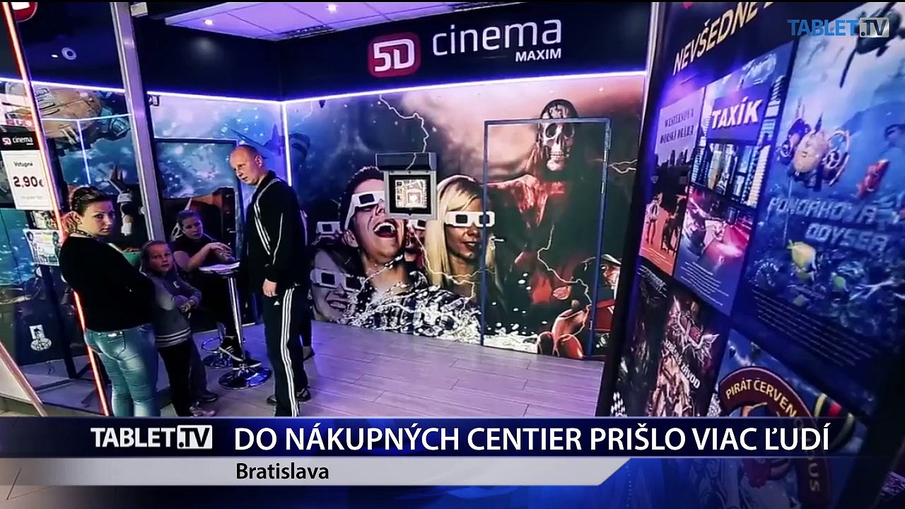 Do nákupných centier prišlo vlani viac ľudí