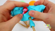 [Play-doh] Play doh Lollipop Surprise Eggs Toys Shopkins Minions Frozen MLP Lalaloopsy Minecraft
