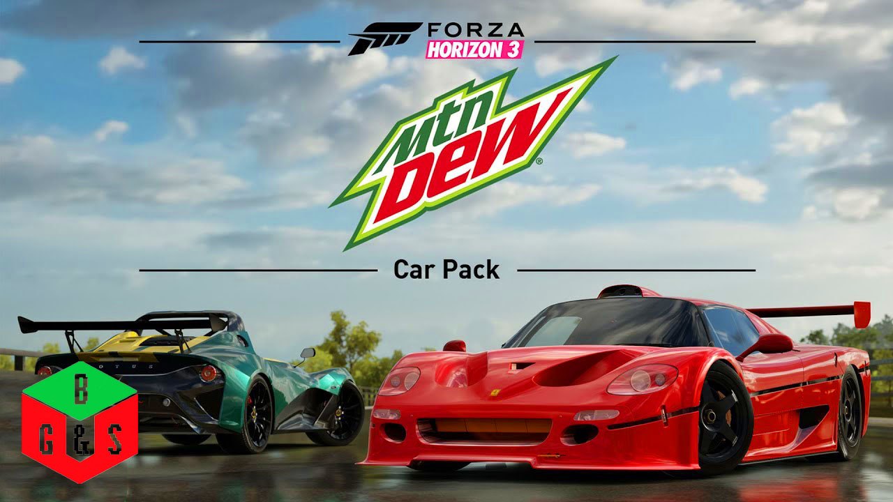 Forza Horizon 3 Mountain Dew Car Pack