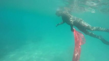 Bodrum'da Sezonun Son Deniz Temizliği Yapıldı