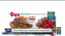 Which stores have the best deals on groceries this week?