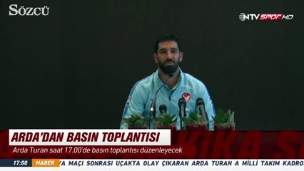Arda Turan Milli Takım'a bu sözlerle veda etti
