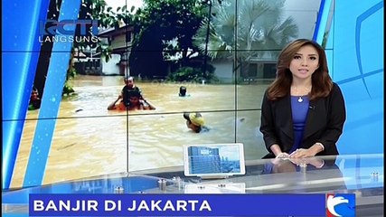Banjir 1 Meter Rendam Pemukiman Warga Kebon Pala