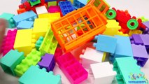 Bâtiment blocs jouets pour enfants apprentissage animaux éducatif vidéo pour enfants les tout-petits
