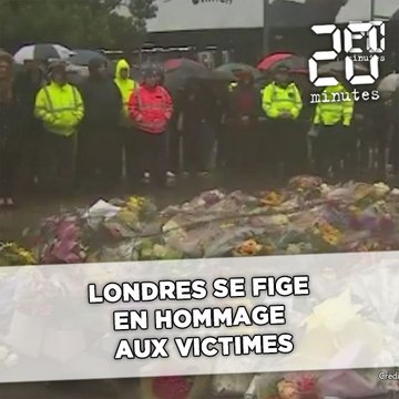 Londres se fige en hommage aux victimes