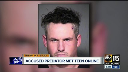 Accused Valley predator met teen online before assaulting her