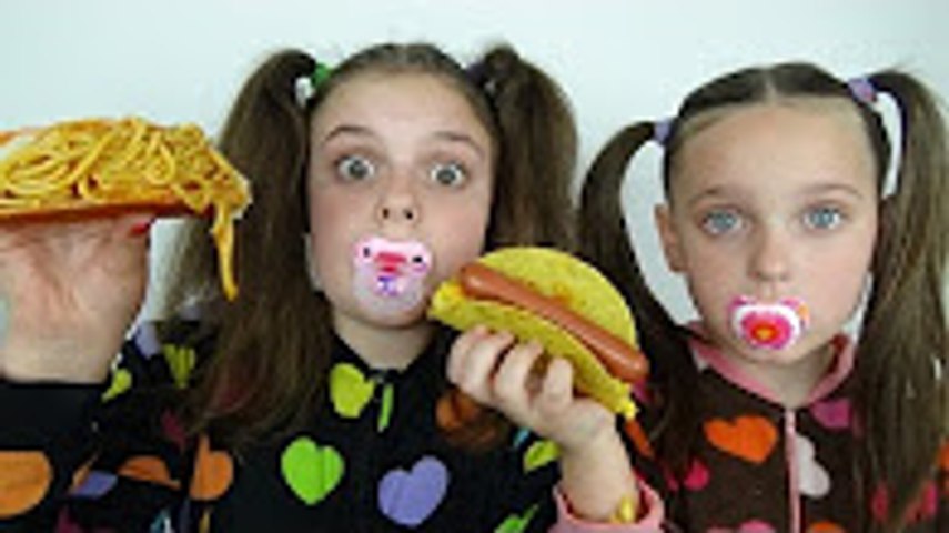 Bad Baby Taco Challenge Taste Test Spaghetti Pizza Hot Dog Tacos Freak Family Freak Family Vlogs Bad Baby
