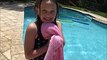 Freak Family Summer Vacation #2 Spider in Pool Annabelle Freaks Out Victoria Freak Family Vlogs Bad Baby