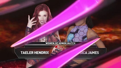 Taeler Hendrix vs Jessica James 6/3/16 Collinsville, IL #WOHWed