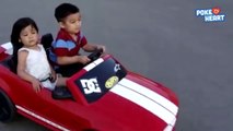 Sweet Kids Cruising in A Toy Car - Daily Heart Beat