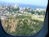 Atterrissage B 747- 400 Air France - Caracas (Venezuela)