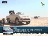 Ejército sirio recupera poco a poco control de importantes zonas