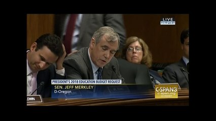 Dem senator hammers DeVos on Ed Department allowing discrimination of LGBT students